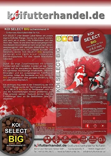KOI SELECT BIG schwimmend 8mm